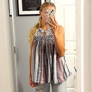 Rachel Zoe Patterned Blouse